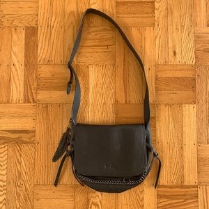 Coach Black Leather Crossbody Purse